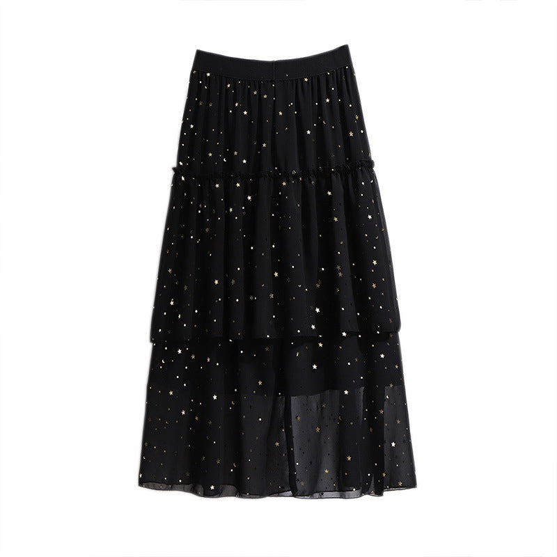 Women Star Print Skirts Wholesale 66749365