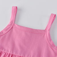 Load image into Gallery viewer, 3 Pieces Set Baby Girls Solid Color Rompers And Dresses And Bow Headwear Wholesale 66979669
