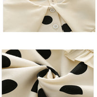 Load image into Gallery viewer, 2 Pieces Set Baby Girls Polka dots Rompers Wholesale 673610814
