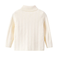 Load image into Gallery viewer, Baby Kid Girls Solid Color Muslin&amp;Ribbed Tops Wholesale 67709529
