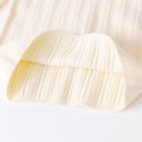 Load image into Gallery viewer, Baby Kid Girls Solid Color Muslin&amp;Ribbed Tops Wholesale 67709529
