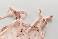 Load image into Gallery viewer, 2 Pieces Set Baby Kid Girls Flower Print Tops Shorts And Rompers Wholesale 684411968
