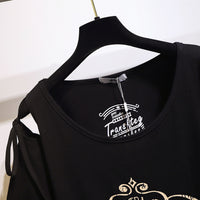 Load image into Gallery viewer, Women Letters Print T-Shirts Wholesale 69079400
