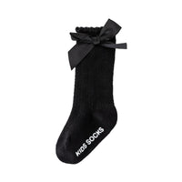Load image into Gallery viewer, Baby Kid Girls Letters Color-blocking Bow Print Accessories Socks Wholesale 693010373
