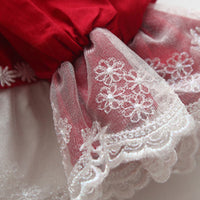 Load image into Gallery viewer, Baby Kid Girls Bow Lace Embroidered Dressy Birthday Party Dresses Princess Dresses Wholesale 694610241
