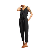 Load image into Gallery viewer, Women Solid Color Ribbon Jumpsuits Wholesale 71189471
