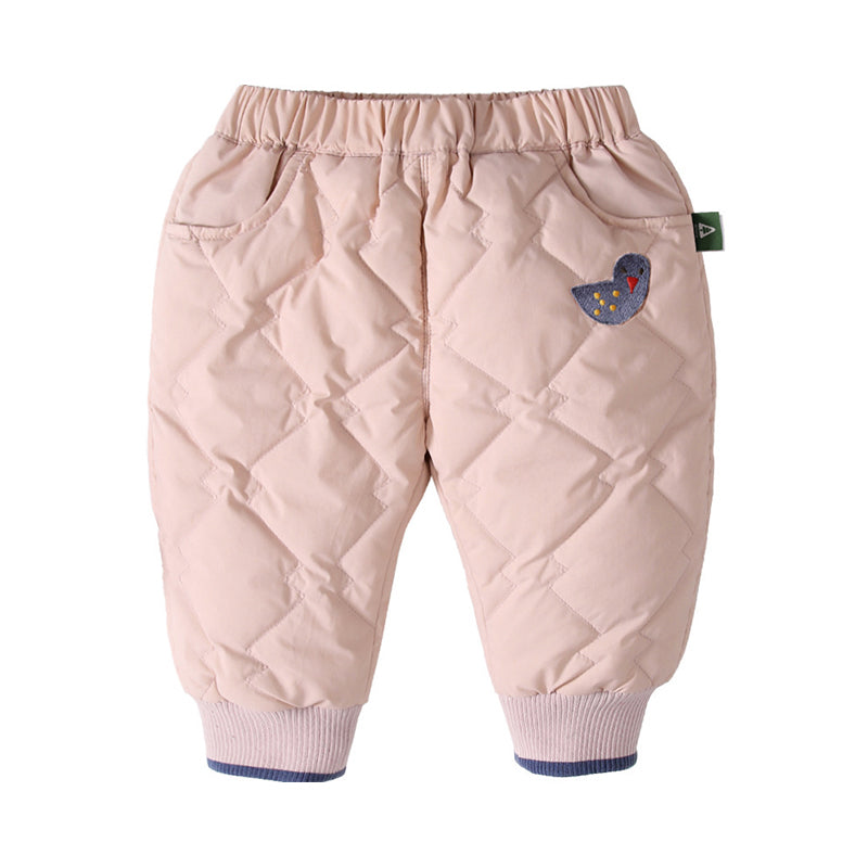 Baby Kid Unisex Solid Color Cartoon Pants Wholesale 72838497