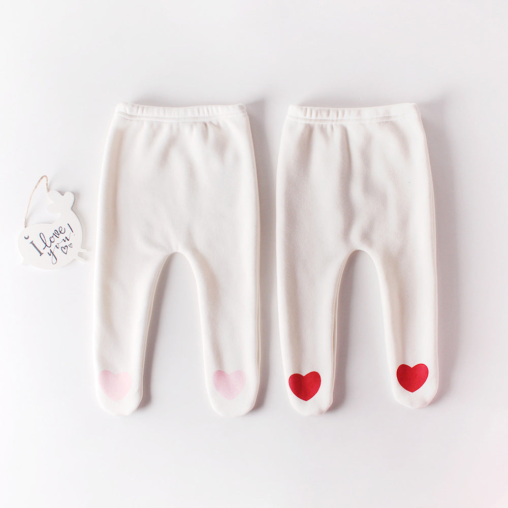 Baby Girls Love heart Valentine's Day Pants Wholesale 74378637