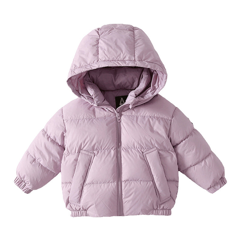 Baby Kid Unisex Solid Color Jackets Outwears Wholesale 74428495