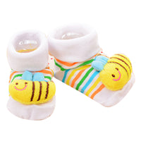 Load image into Gallery viewer, Baby Kid Unisex Striped Letters Cartoon Print Accessories Socks Wholesale 757110772
