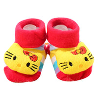 Load image into Gallery viewer, Baby Kid Unisex Striped Letters Cartoon Print Accessories Socks Wholesale 757110772
