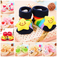 Load image into Gallery viewer, Baby Kid Unisex Striped Letters Cartoon Print Accessories Socks Wholesale 757110772
