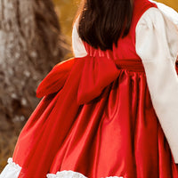 Load image into Gallery viewer, Baby Kid Girls Cartoon Bow Lace Embroidered Birthday Party Dresses Princess Dresses Wholesale 780110233
