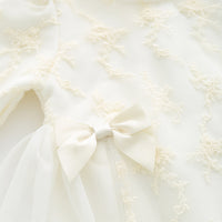 Load image into Gallery viewer, Baby Girls Solid Color Lace Princess Dresses Hats Wholesale 803010886
