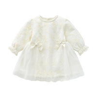 Load image into Gallery viewer, Baby Girls Solid Color Lace Princess Dresses Hats Wholesale 803010886
