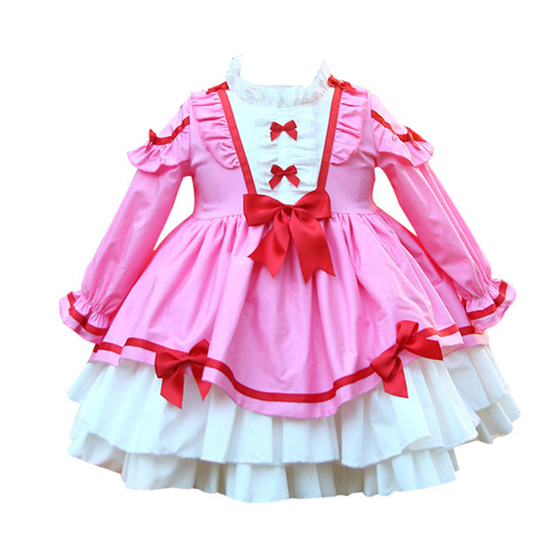 Baby Girls Bow Dressy Birthday Party Dresses Princess Dresses Wholesale 824110284
