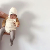 Load image into Gallery viewer, 2 Pieces Set Baby Unisex Print Hats And Rompers Wholesale 827712454
