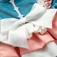 Load image into Gallery viewer, Baby Kid Girls Bow Lace Dressy Birthday Party Dresses Princess Dresses Wholesale 859510286
