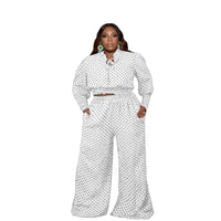 Load image into Gallery viewer, 2 Pieces Set Women Polka dots Print Wholesale 86689418

