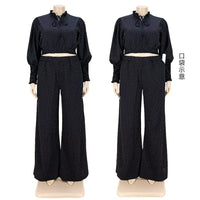 Load image into Gallery viewer, 2 Pieces Set Women Polka dots Print Wholesale 86689418
