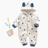 Load image into Gallery viewer, Baby Kid Boys Animals Cartoon Print Jumpsuits Wholesale 868910432
