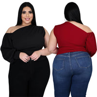 Load image into Gallery viewer, Women Solid Color Tops Wholesale 86899429
