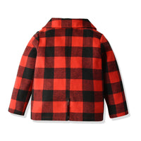 Load image into Gallery viewer, Baby Kid Boys Checked Dressy Blazers Jackets Outwears Wholesale 87069285
