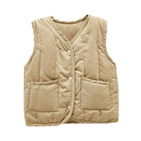 Load image into Gallery viewer, Baby Girls Boys Solid Color Vests Waistcoats Wholesale 87288340
