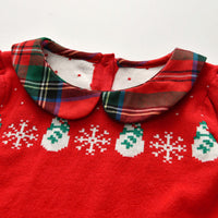 Load image into Gallery viewer, Baby Kid Girls Checked Crochet Dresses And Bow Headwear Wholesale 88139666
