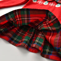 Load image into Gallery viewer, Baby Kid Girls Checked Crochet Dresses And Bow Headwear Wholesale 88139666
