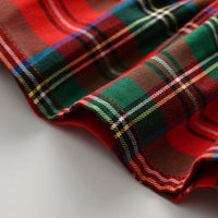 Load image into Gallery viewer, Baby Kid Girls Checked Crochet Dresses And Bow Headwear Wholesale 88139666
