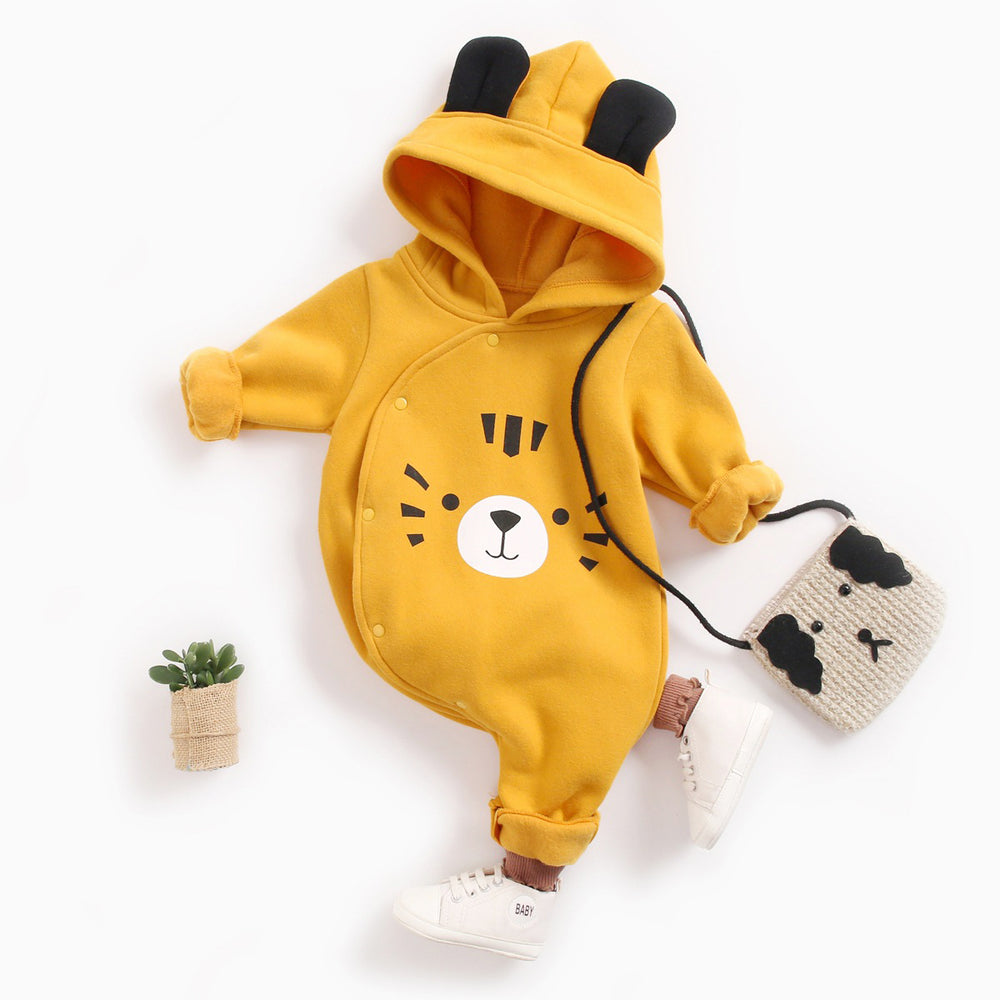 Baby Kid Unisex Animals Cartoon Print Jumpsuits Wholesale 887310435