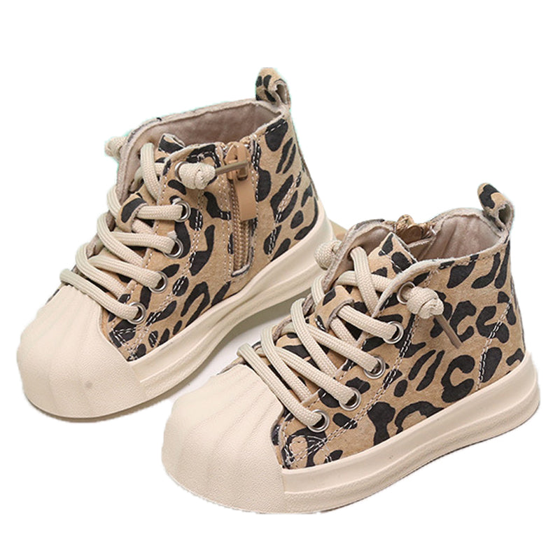 Baby Kid Girls Boys Leopard print Shoes Wholesale 923811014