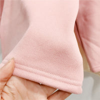 Load image into Gallery viewer, Kid Girls Cartoon Muslin&amp;Ribbed Print Tops Wholesale 92719159
