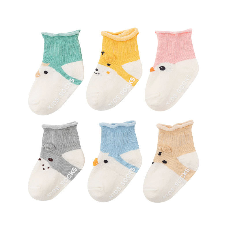 Baby Kid Unisex Letters Animals Cartoon Print Accessories Socks Wholesale 933810415