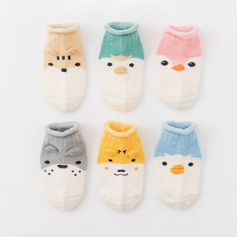 Baby Kid Unisex Letters Animals Cartoon Print Accessories Socks Wholesale 933810415