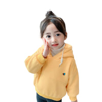 Load image into Gallery viewer, Baby Kid Girls Love heart Embroidered Hoodies Swearshirts Wholesale 94428822
