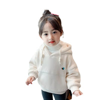 Load image into Gallery viewer, Baby Kid Girls Love heart Embroidered Hoodies Swearshirts Wholesale 94428822
