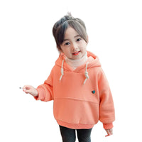 Load image into Gallery viewer, Baby Kid Girls Love heart Embroidered Hoodies Swearshirts Wholesale 94428822
