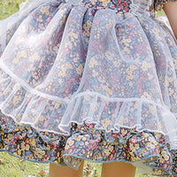Load image into Gallery viewer, Baby Kid Girls Bow Lace Print Birthday Party Dresses Princess Dresses Wholesale 950610262
