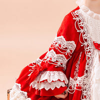 Load image into Gallery viewer, Baby Kid Girls Flower Bow Lace Embroidered Dressy Birthday Party Dresses Princess Dresses Wholesale 956610278
