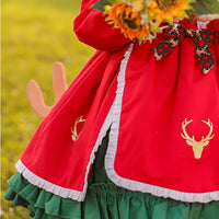 Load image into Gallery viewer, Baby Kid Girls Animals Bow Print Dressy Birthday Party Spanish Dresses Princess Dresses Wholesale 969810290
