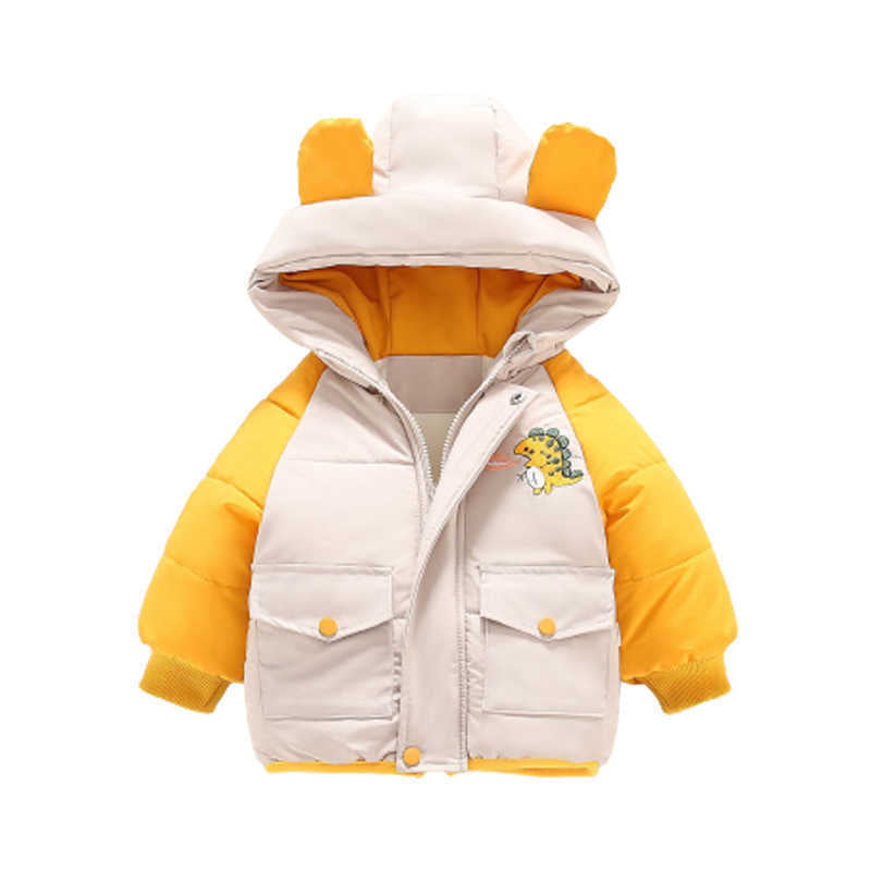 Baby Kid Boys Color-blocking Dinosaur Coats Wholesale 97789195