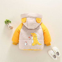 Load image into Gallery viewer, Baby Kid Boys Color-blocking Dinosaur Coats Wholesale 97789195
