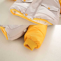 Load image into Gallery viewer, Baby Kid Boys Color-blocking Dinosaur Coats Wholesale 97789195
