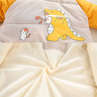 Load image into Gallery viewer, Baby Kid Boys Color-blocking Dinosaur Coats Wholesale 97789195
