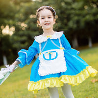 Load image into Gallery viewer, Baby Kid Girls Color-blocking Bow Dressy Birthday Party Spanish Dresses Princess Dresses Wholesale 982610297
