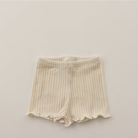 Load image into Gallery viewer, 2 Pieces Set Baby Kid Girls Solid Color Muslin&amp;Ribbed Tank Tops And Shorts Sleepwears Wholesale 996211923
