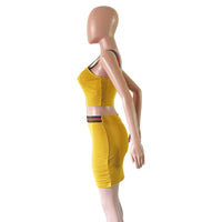 Load image into Gallery viewer, 2 Pieces Set Women Striped Wholesale 99949435
