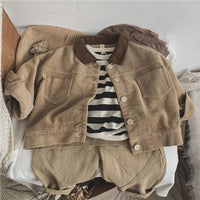 Load image into Gallery viewer, Baby Unisex Color-blocking Jackets Outwears Wholesale 221209644
